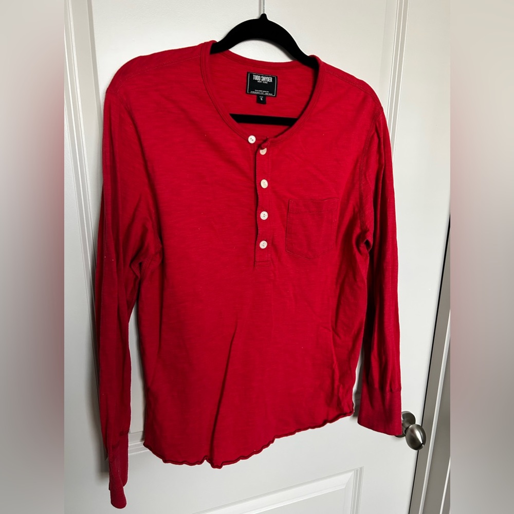 Todd Snyder Long Sleeve Henley